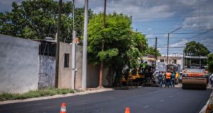 Reencarpetan calles en Terranova