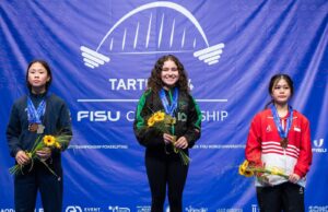 Aylín Cuevas, se proclama campeona mundial de levantamiento de poder universitario