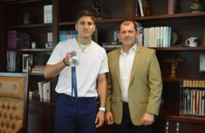 ¡Orgulloso de ser Águila UAS! El medallista olímpico Marco Verde agradece a la Universidad el apoyo recibido