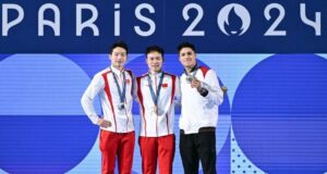 ¡Osmar Olvera se queda con el bronce! Es la segunda medalla para el clavadista en París 2024