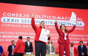 Alejandro Moreno y Carolina Viggiano, ganan con el 97% la dirigencia nacional del PRI 2024-2028