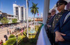 Realizan en Culiacán Desfile Militar, por Aniversario del inicio de la Independencia