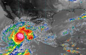 Se debe vigilar la depresión tropical 9E, que en las próximas horas puede traer lluvias importantes para Sinaloa