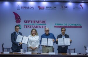 Celebran convenio para la campaña “Septiembre, Mes del Testamento”