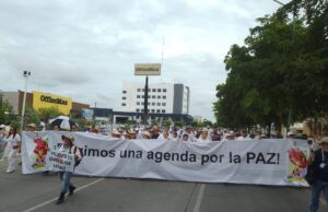 “Culichi que se respeta pide paz completa”; Marchan culiacanenses pidiendo paz
