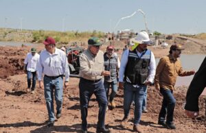 Supervisa Rocha Moya puente en construcción del Sánchez Alonso y paso deprimido de la México 15