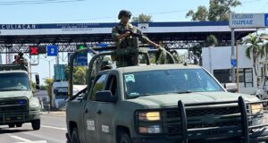 Llega tercer grupo con 200 elementos más del Ejército Mexicano, para ampliar acciones en Culiacán