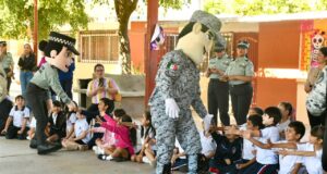 Guardia Nacional y SEPyC coordinan trabajos preventivos en planteles educativos