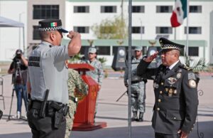 Rinde protesta Jorge Enrique Martínez Medina, como Coordinador Estatal de la GN en Sinaloa