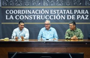 Rocha y García Harfuch encabezan reunión del Gabinete de Seguridad en Sinaloa