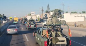 Arriban 300 efectivos del Ejército; continúa el refuerzo de la seguridad en Sinaloa