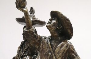 Expondrán esculturas este jueves, Entre oficios, medallas, equinos y bovinos, en el MASIN