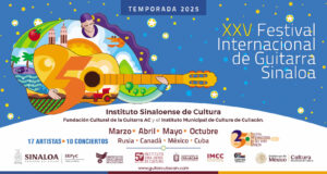 Anuncian el 25º Festival Internacional de la Guitarra Sinaloa 2025