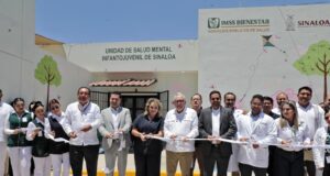 Inaugura el gobernador Rocha Moya primera Unidad de Salud Mental Infantojuvenil en el noroeste del país