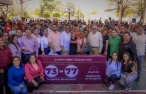 Anuncia el gobernador Rocha construcción de planta potabilizadora en El Salado, de 60 mdp