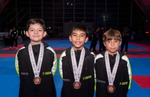 Medallas de bronce para Sinaloa en inicio de Taekwondo en Olimpiada Nacional CONADE 2025
