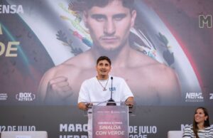 Debut de Marco Verde, un momento histórico para el deporte sinaloense