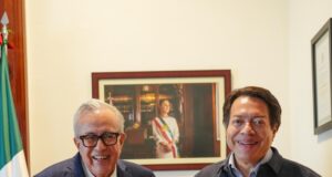 Gobernador Rocha y Mario Delgado, titular de la SEP, revisan obras de infraestructura educativa en proceso y para 2026