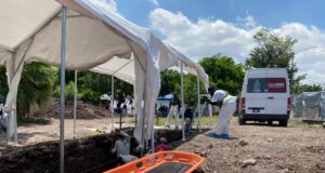Continúa la recuperación humanitaria en fosa común del panteón “21 de marzo”