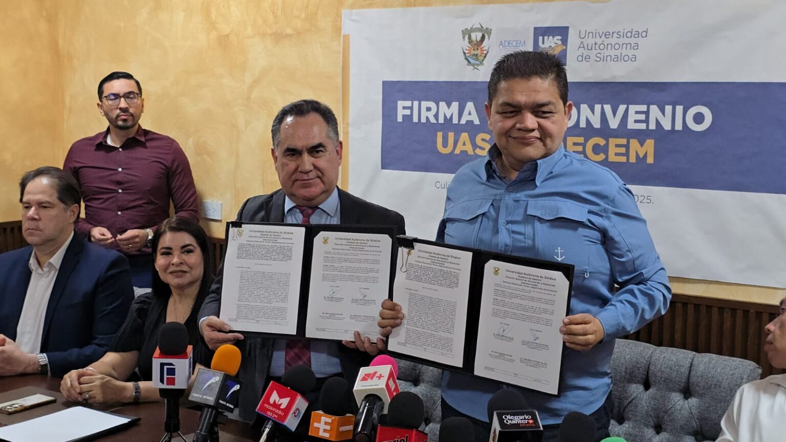 Firman ADECEM y UAS convenio para fortalecer el “Paseo del Ángel” y ...