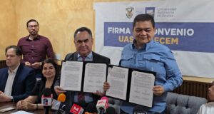 Firman ADECEM y UAS convenio para fortalecer el “Paseo del Ángel” y apoyar a mipymes
