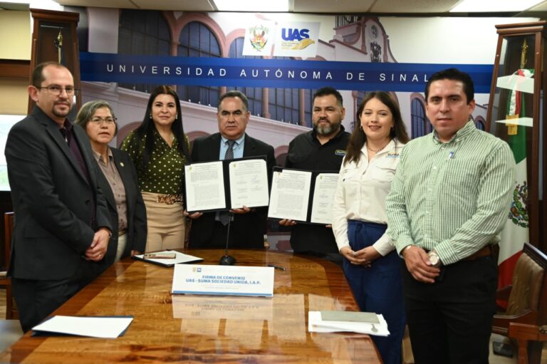 La UAS y SUMA Sociedad Unida firman convenio de colaboración para ...