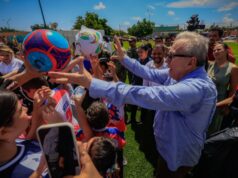 Inaugura el Gobernador Rocha Moya el primer “Sendero de Paz”, en Mazatlán