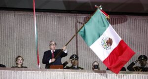 Gobernador Rocha Moya conmemora el 215 aniversario del Grito de Independencia