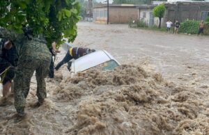 Protección Civil realiza trabajos de auxilio a población derivado de las lluvias registradas