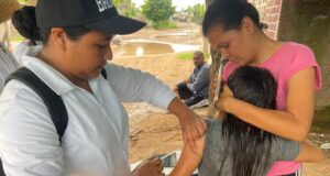 Refuerzan vacunación contra el sarampión en Escuinapa ante aumento de casos en Sinaloa