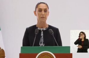 Claudia Sheinbaum rinde su primer informe presidencial desde Palacio Nacional