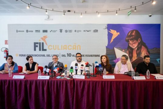 Presentan cartelera de la Feria Internacional del Libro Culiacán 2025