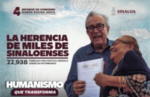 Destaca Gobernador Rocha el humanismo transformador en beneficio de las y los sinaloenses