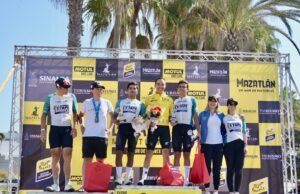 Encabeza Gobernador Rocha, premiación a ganadores de L´Étape Mazatlán by Tour de France 2025