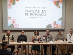 Un “Jardín de Luz” te espera en Navidad en el Botánico 2025