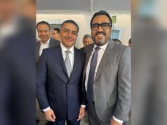 Juan de Dios Gámez participa en la Conferencia Nacional de Seguridad Pública Municipal; dialoga con Harfuch