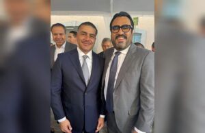 Juan de Dios Gámez participa en la Conferencia Nacional de Seguridad Pública Municipal; dialoga con Harfuch