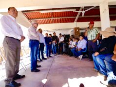 Gobernador Rocha solucionó problema de comercialización del frijol a productores de la Bolsa de Tosalibampo II
