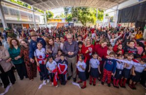 Los niños y las niñas de Sinaloa lo merecen todo, afirma Gobernador Rocha al inaugurar infraestructura en primaria de Culiacán
