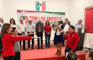 Rinde protesta Ana Cecilia Romero y Edilberto Galaviz Camargo, como nuevos dirigentes del PRI en Sinaloa municipio