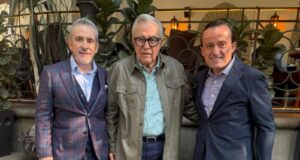 Gobernador Rocha Moya se reunió con el presidente de la Liga MX, Mikel Arriola