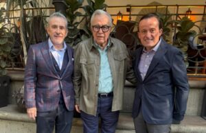 Gobernador Rocha Moya se reunió con el presidente de la Liga MX, Mikel Arriola