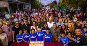 Compromete gobernador Rocha obras de vialidad, educativas y deportivas para vecinos de El Diez, en Culiacán