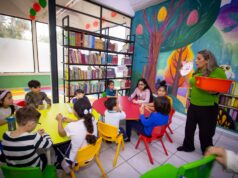 La hora del cuento despierta la imaginación infantil en la Biblioteca Rosa María Peraza