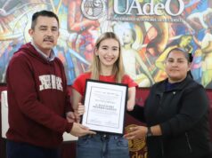 Con gran mensaje, la paratleta Suisei Koyama cierra su gira en El Fuerte