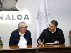 Encabezan Rocha y García Harfuch mesa de seguridad en Sinaloa