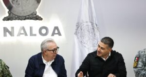 Encabezan Rocha y García Harfuch mesa de seguridad en Sinaloa