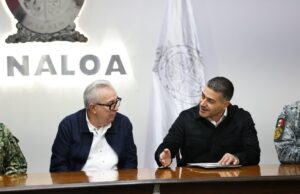 Encabezan Rocha y García Harfuch mesa de seguridad en Sinaloa