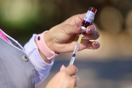 Secretaría de Salud habilita más macrocentros de vacunación contra el sarampión