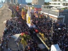 Más de 480 mil personas disfrutan del segundo desfile del Carnaval de Mazatlán